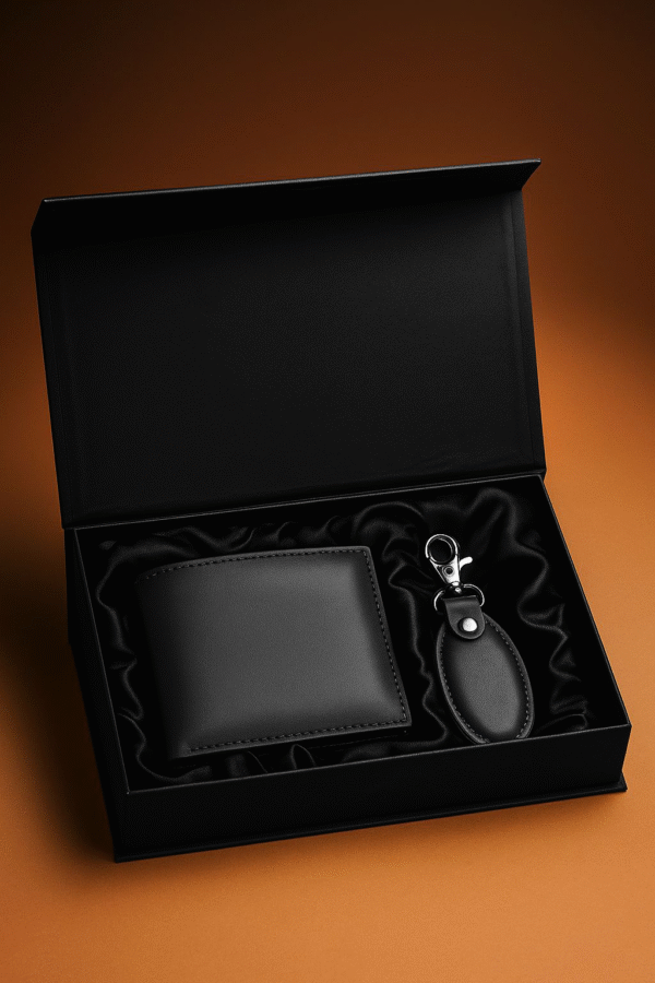 2 piece Gift Box Cow Leather RG