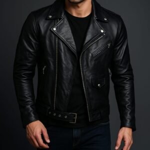 Biker Style Jacket For Men Premium Quality