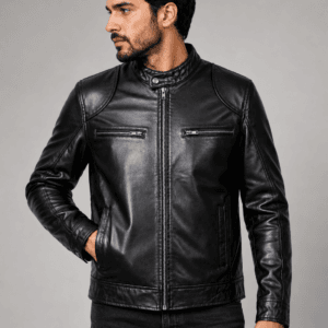 Urban Edge – 100% Genuine Sheep Leather Jacket