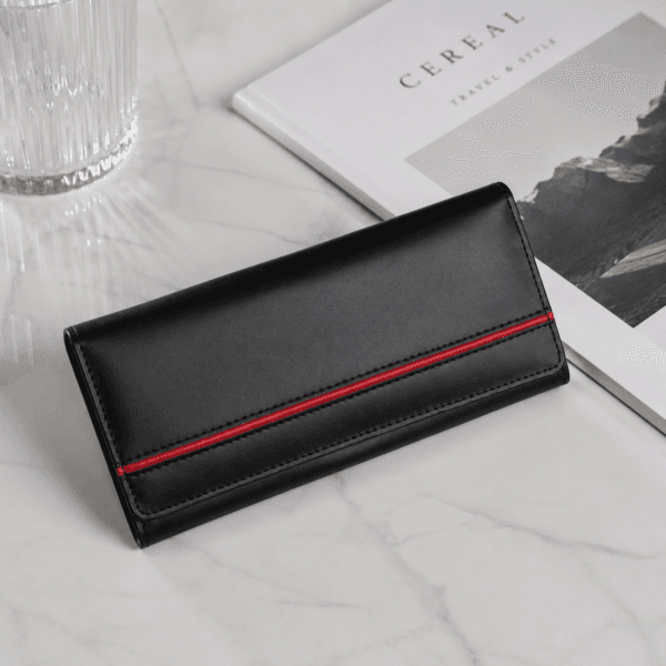 Leather wallet ladies wallet woman clutch Leather clutch