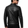 Diamond Classic Men's Black Biker Jacket