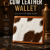 Premium genuine cow leather wallet for men by Luxe Legacy