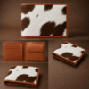 Premium genuine cow leather wallet for men by Luxe Legacy