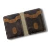 Crazy Horse cowhide leather card holder and mini wallet for men