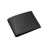 slim bifold wallet men black brown tan