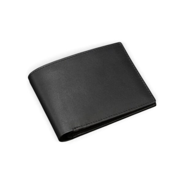 slim bifold wallet men black brown tan