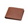 slim bifold wallet men black brown tan