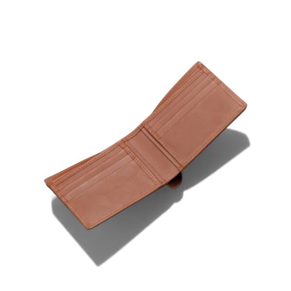 slim bifold wallet men black brown tan
