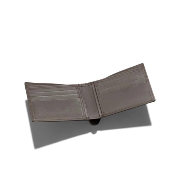 slim bifold wallet men black brown tan